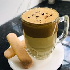 Creamy Dalgona Coffee ☕️ A picture of Creamy Dalgona Coffee ☕️.