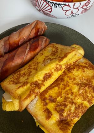 Foto resep One Pan Egg Toast (French toast)