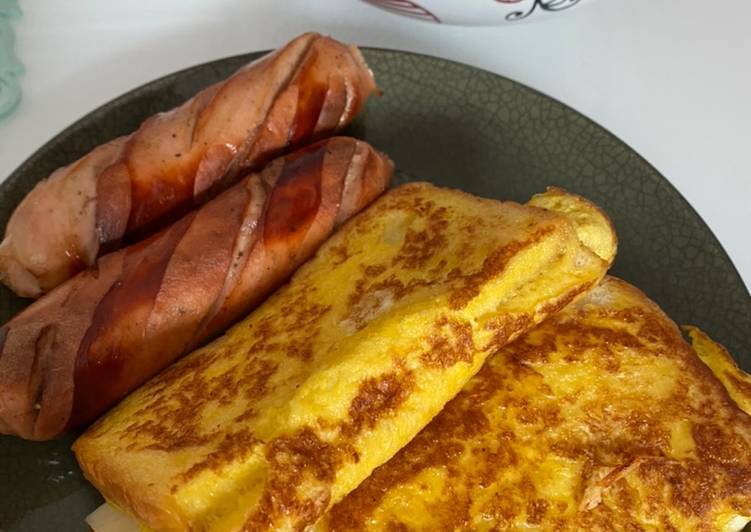 One Pan Egg Toast (French toast)