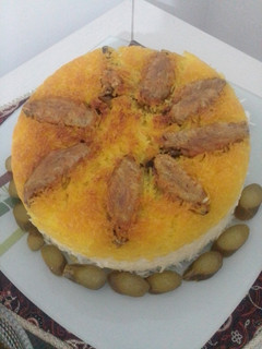 عکسی از دستور ته انداز بال و کتف مرغ