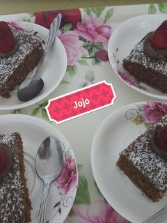 صورة لوصفة بسبوسة النوتيلا