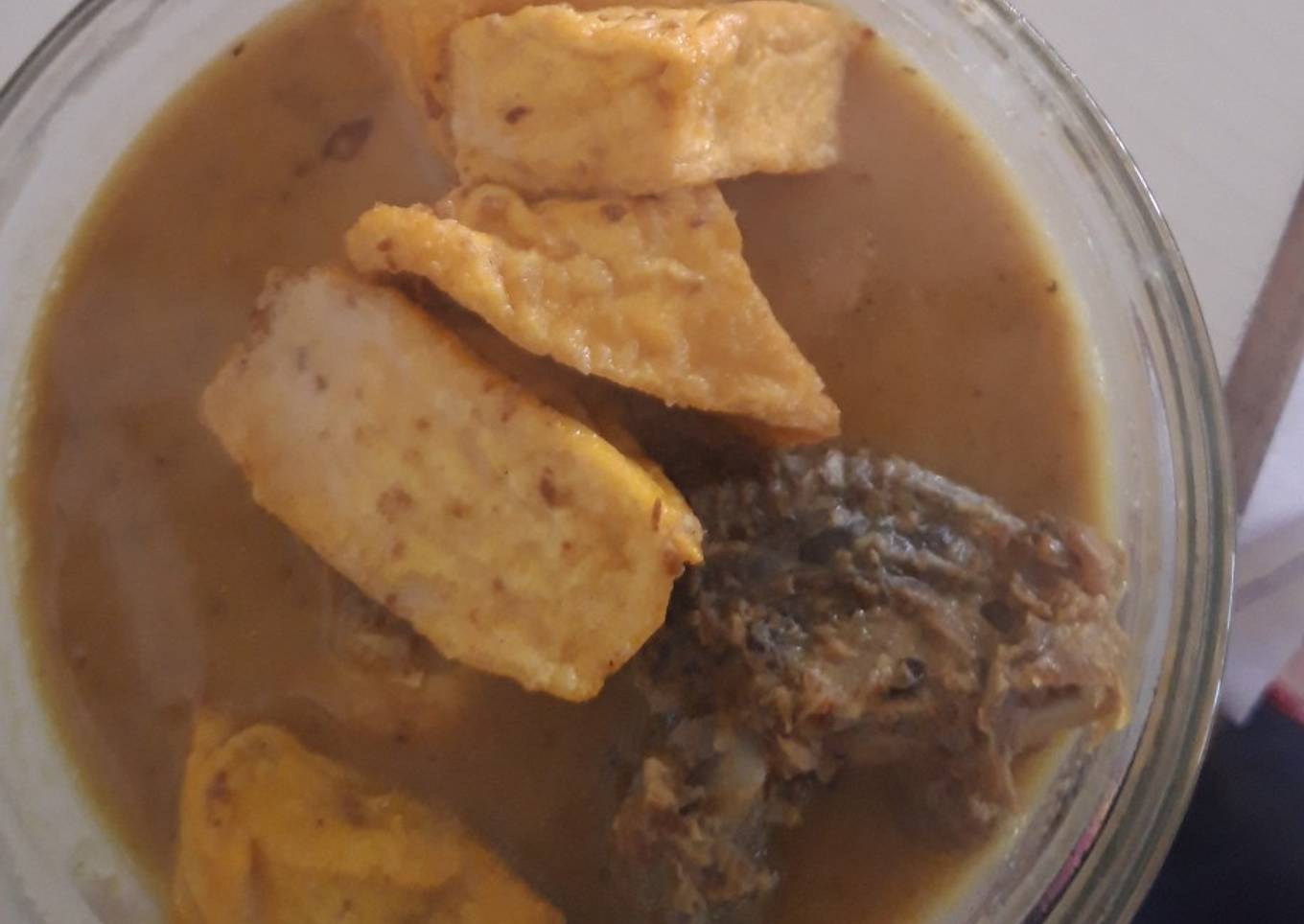 Opor tahu ayam
