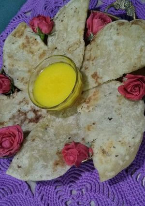 A picture of Mawa Badam Holige.