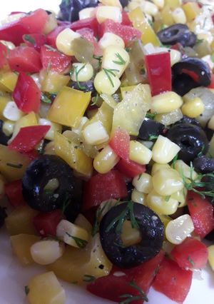 صورة لوصفة سلطة ذرة 🌽🌽🥰