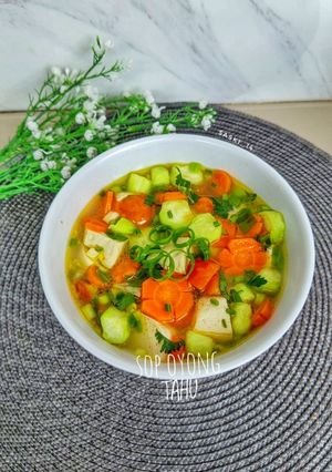 Foto resep Sop Oyong Tahu