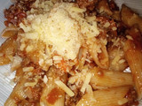Fideos con salsa