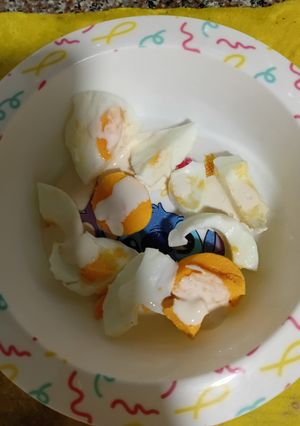Una foto de Huevos chorreados