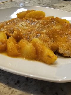 Una foto de Filetes de lomo guisados