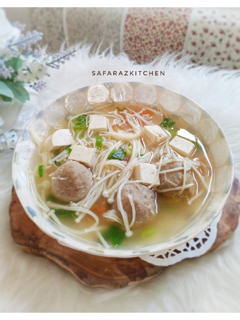 Foto resep Sup Jamur Enoki