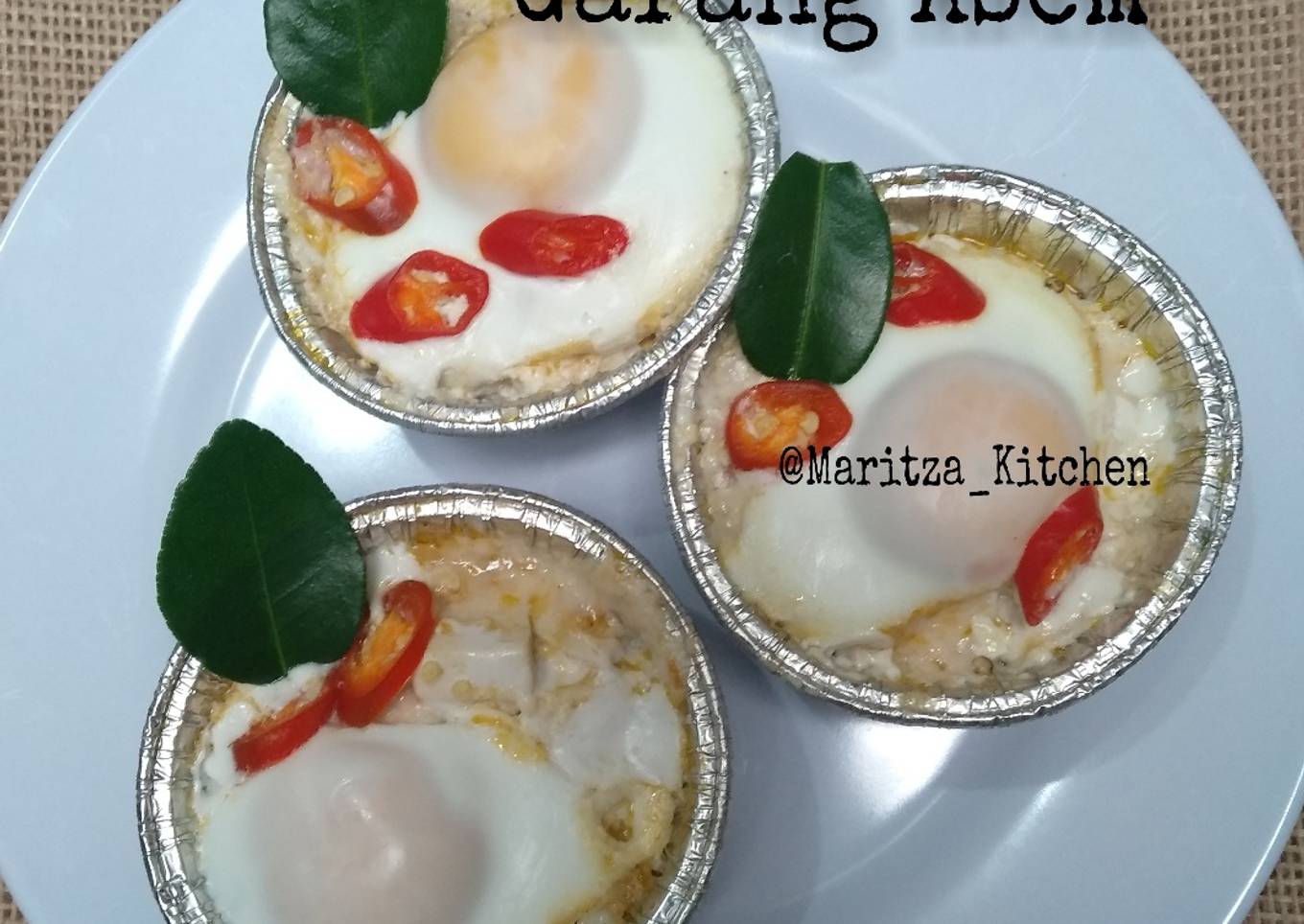 Telor Asin Garang Asem