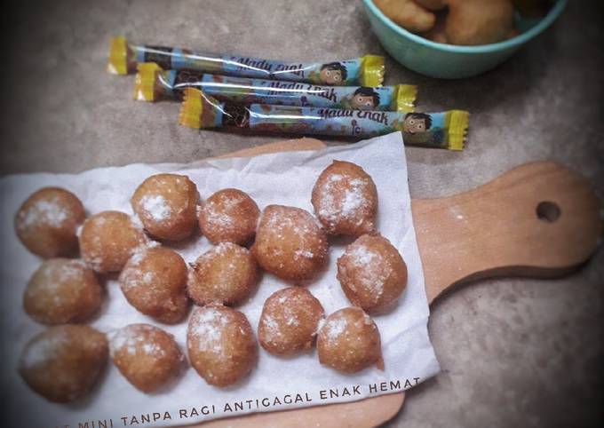 Resep Donat mini tanpa ragi antigagal enak hemat, Menggugah Selera