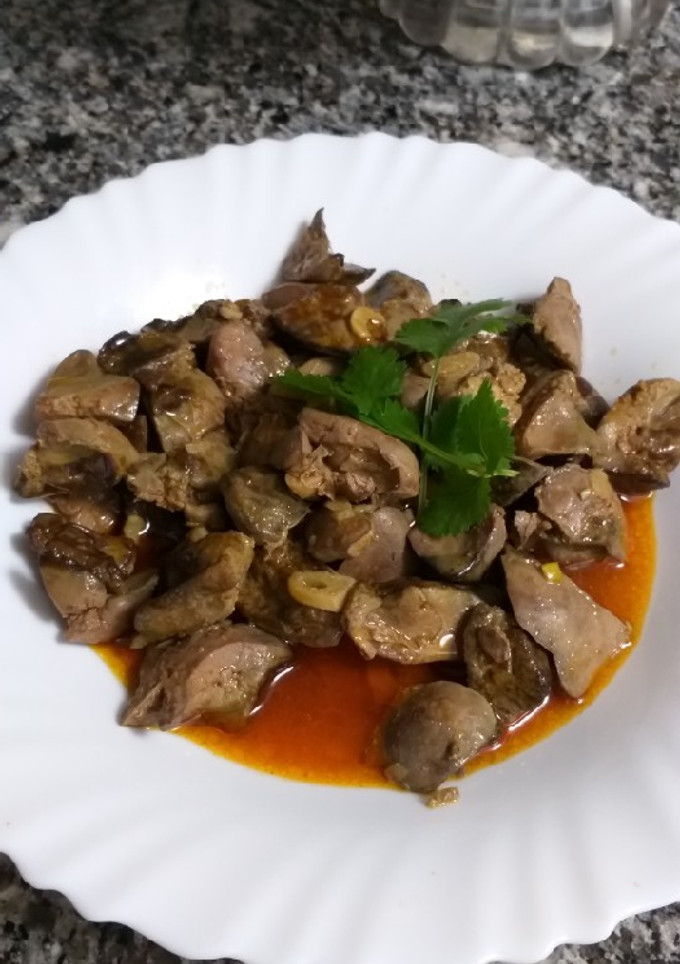Una foto de Higaditos de pollo