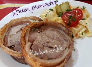Una foto de Cochino envuelto