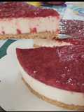 Cheesecake con frutillas 🍓 (sin cocción)