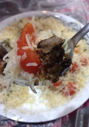 صورة لوصفة مندي لحم سريع