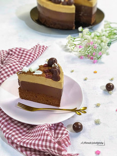 Foto resep Coffee-Choco Mousse Cake