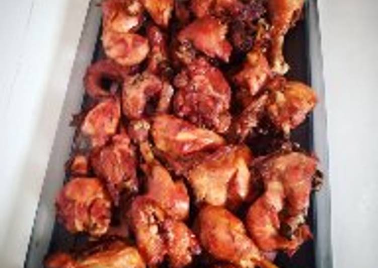 Recipe of Favorite Nigerian fried chicken