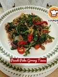 👩‍🍳Pucuk Paku Goreng Taucu