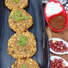 A picture of Sabudana Tikki.