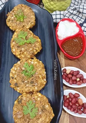 A picture of Sabudana Tikki.