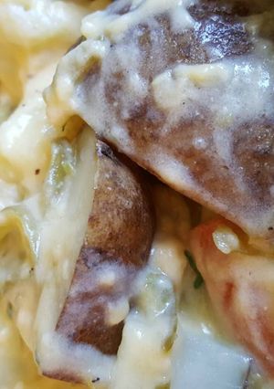 A picture of Spring Vegetable Casserole.