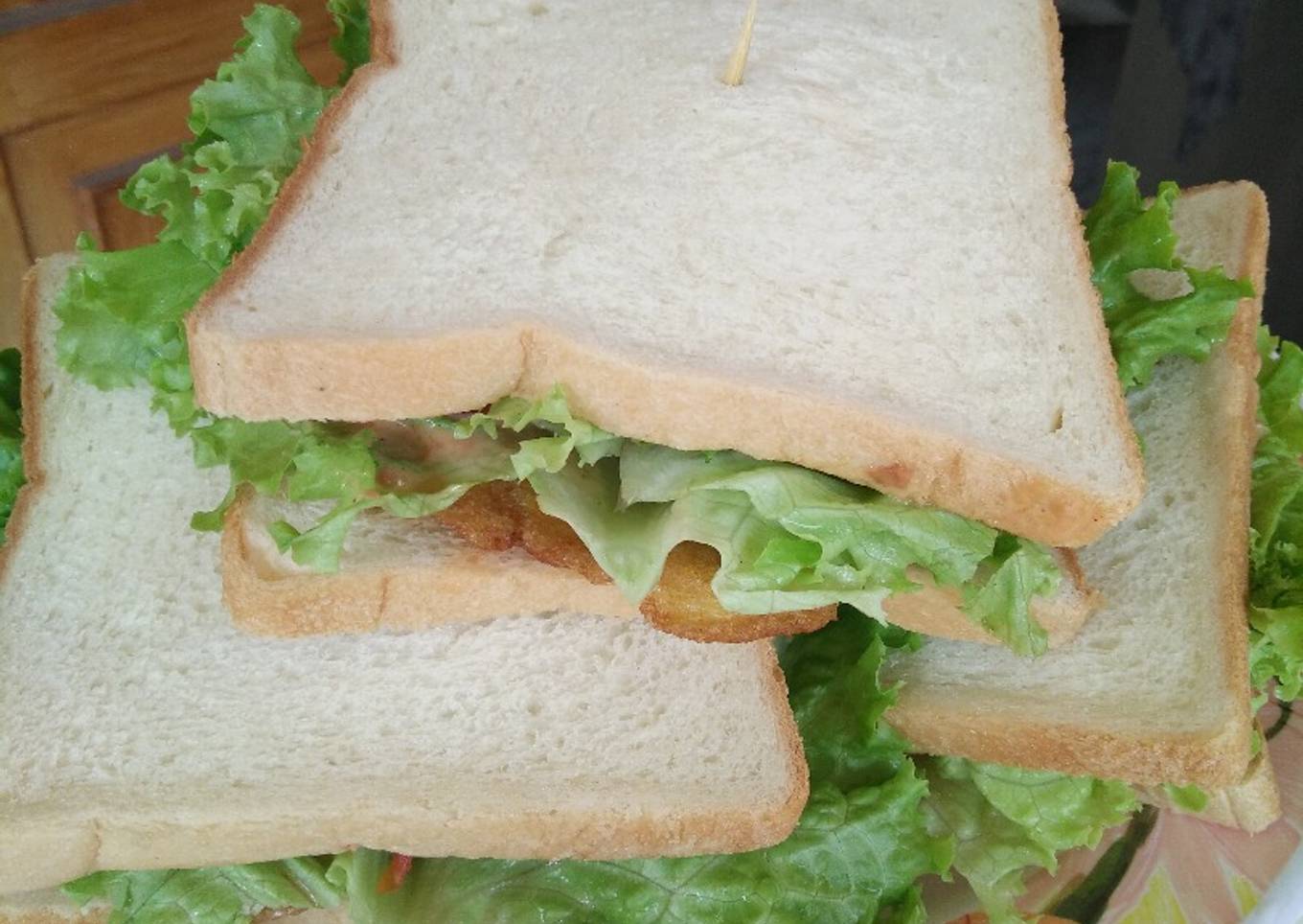 Sandwich special ala anak kos