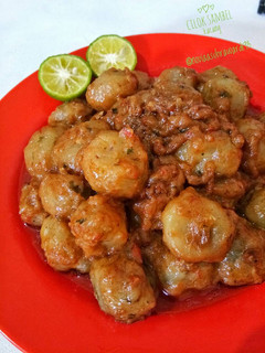 Foto resep Cilok Sambel Kacang (Sambel pecel)
