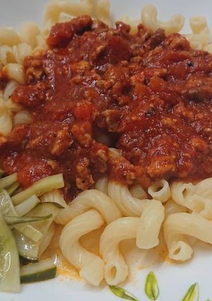 斜紋彎管義大利麵 的食譜成品照片