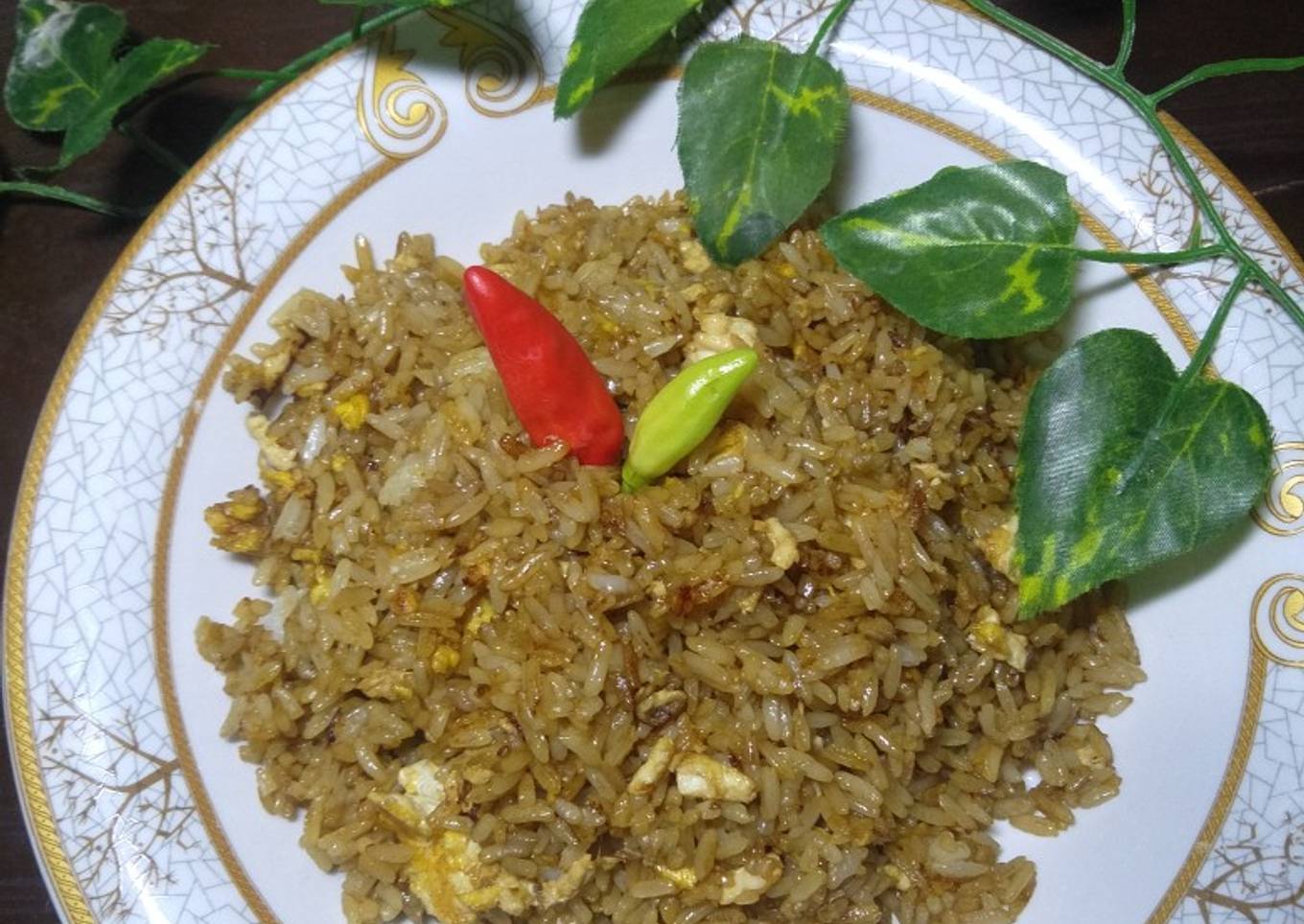 Nasi goreng sederhana