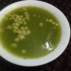 A picture of Pani puri ka pani.