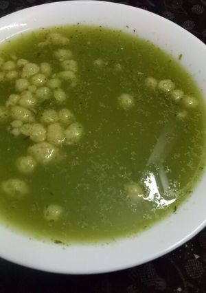 A picture of Pani puri ka pani.