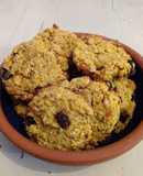 Galletas de avena y harina de maíz
