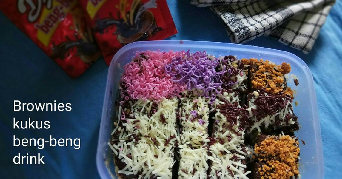  Resep  Brownies  kukus  beng2 drink  Simple NoMixer oleh 