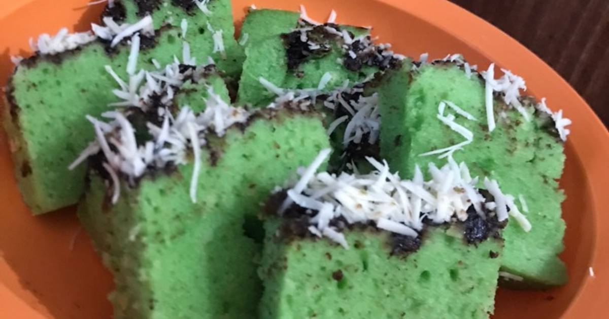 Resep Bolu pandan kukus lembut tanpa mixer oleh Anggunduii