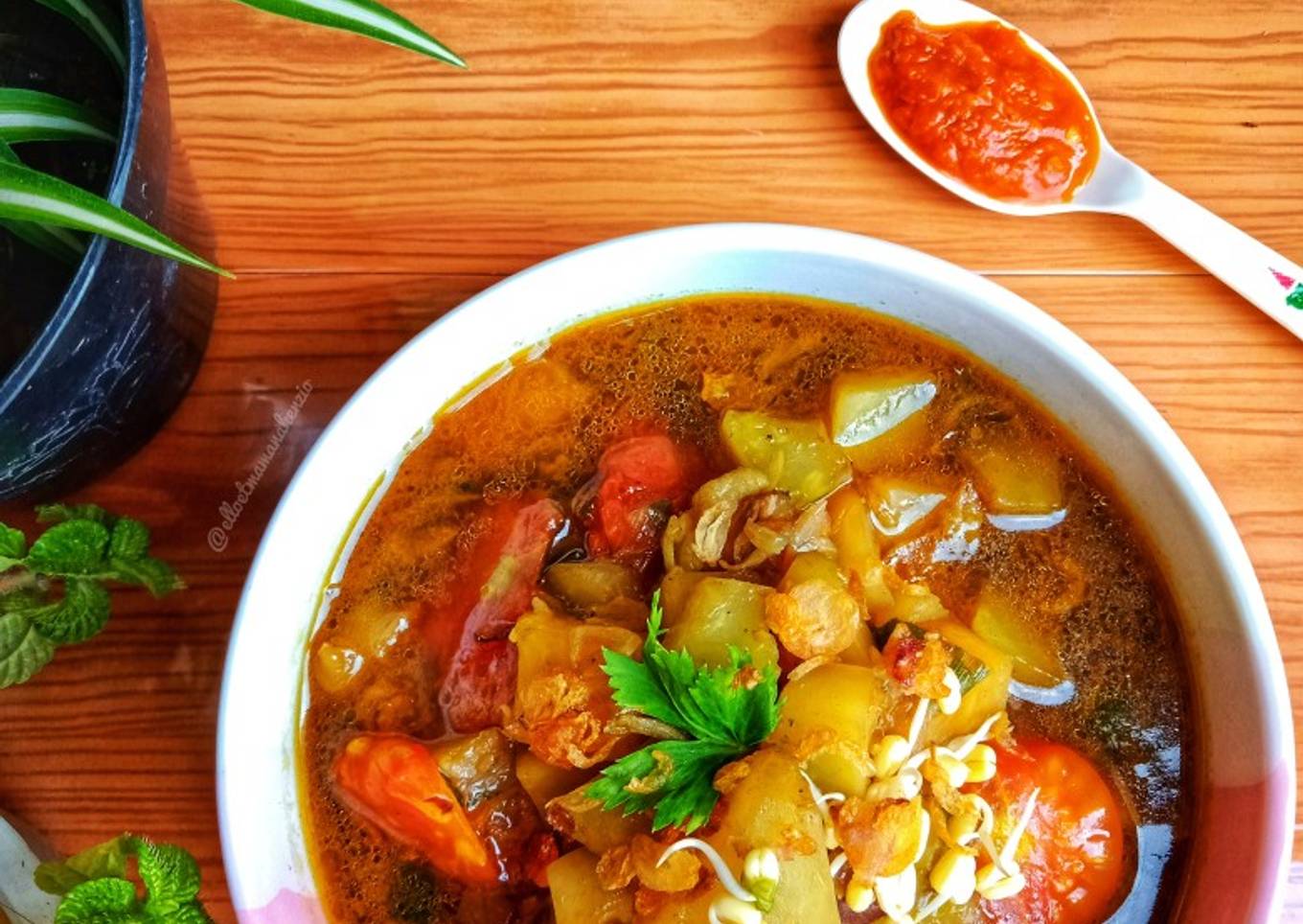 Rawon Pepaya Muda