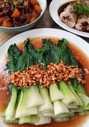 Foto resep Garlic Pakcoi ala Resto