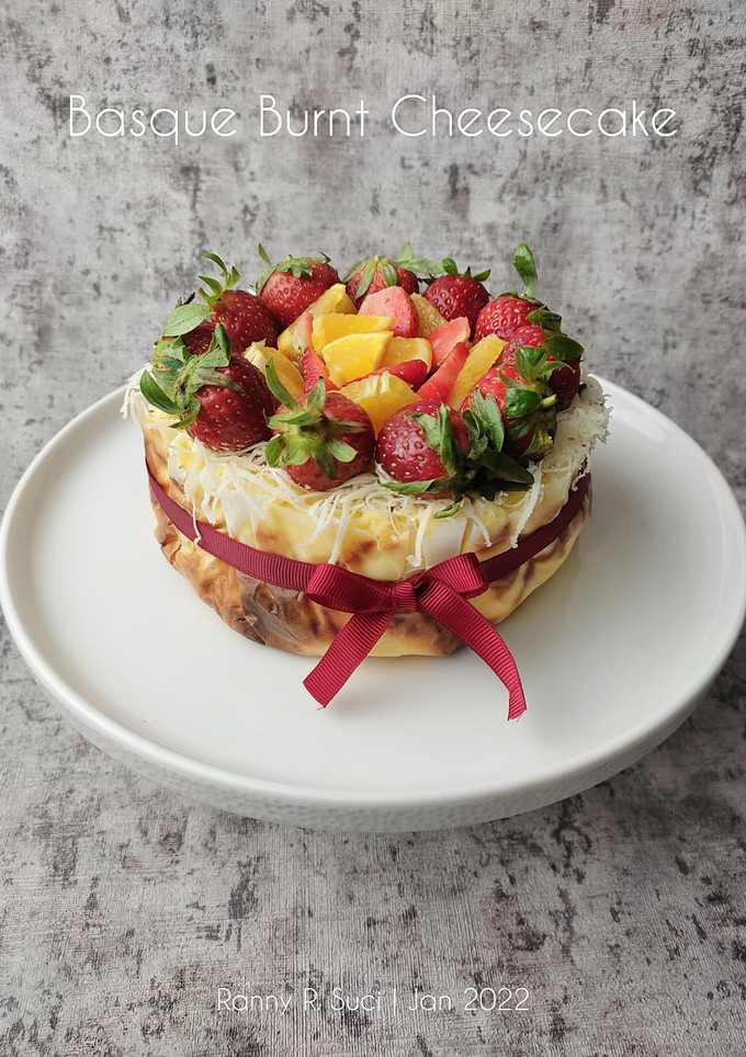 Foto resep Basque Burnt Cheesecake