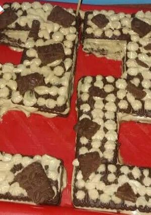 Una foto de 🎉 CHOCOTORTA NÚMERO por mi cumpleaños 🎉