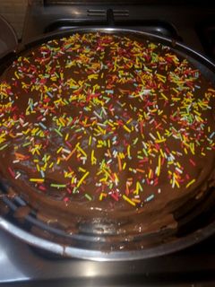 صورة لوصفة كيكة الشوكولاته