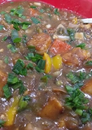 A picture of Paneer chilli.