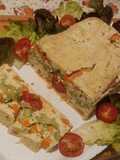 Terrina de vegetales y ricotta, sin harina (Gluten free)