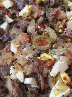 Una foto de Relleno de empanadas de carne cortada a cuchillo