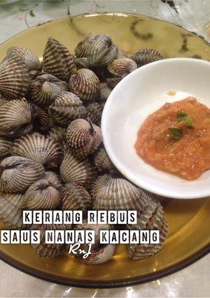 Foto resep Kerang Rebus Saus Nanas Kacang