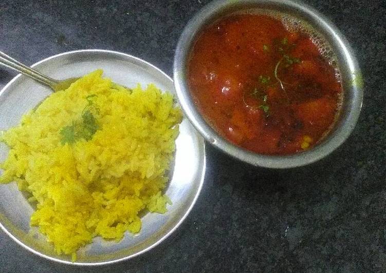 Easiest Way to Make Favorite Fry daal and rice