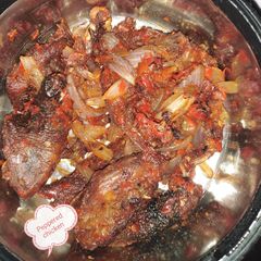 Peppered chicken A picture of Peppered chicken.