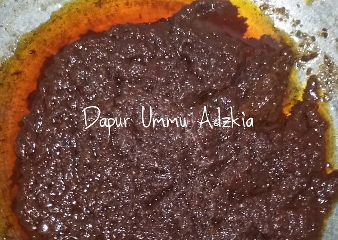  Bagaimana cara buat Sambal kacang sate banjar dijamin sesuai selera