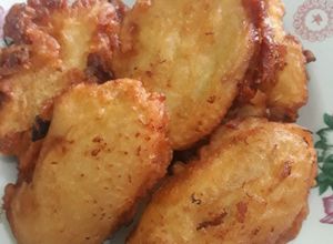 Hình của món Bánh chuối chiên.