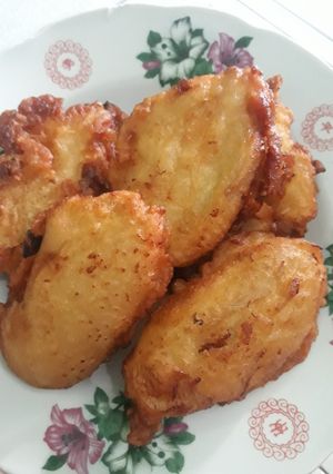 Hình của món Bánh chuối chiên.