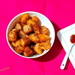 A picture of Crispy Potato Pepper Fry.
