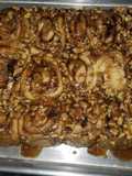 Cinnamon date pecan rolls